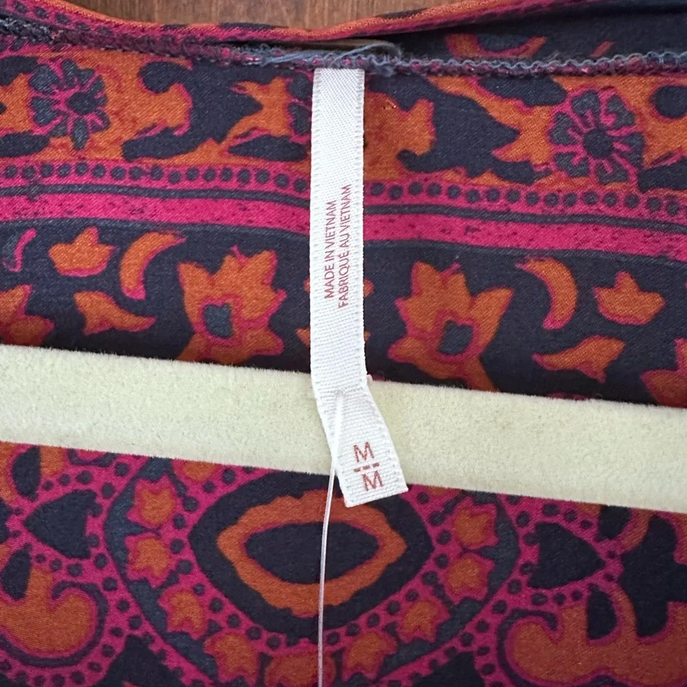 Free People Vibrant Patterned Shift Dress - Picture 3 of 4